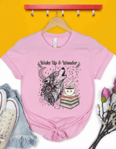 Personalized Wake Up & Wander Tee