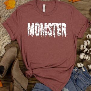 Personalized Monster Typography Tee